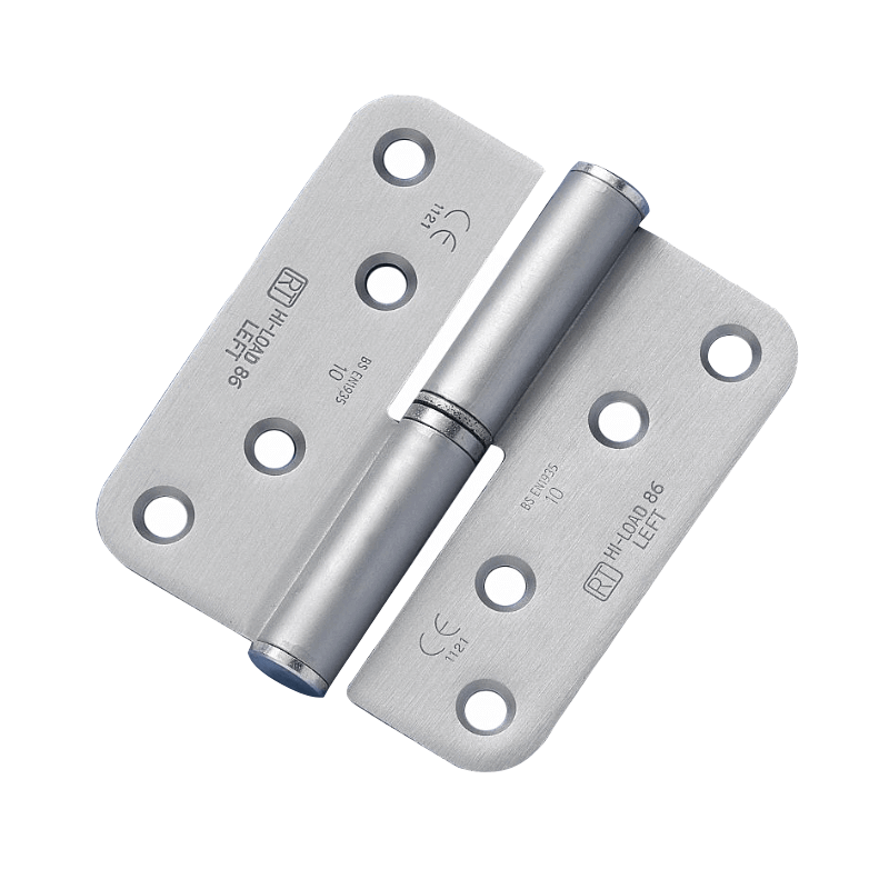 H086 85x76x2.5mm LH Grade 304 Satin Stainless Steel (SSS) Grade 10 HI-LOAD Lift Off Hinge