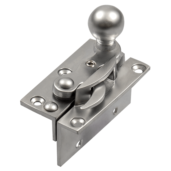 Satin Chrome Locking Security Hook Sash Fastener
