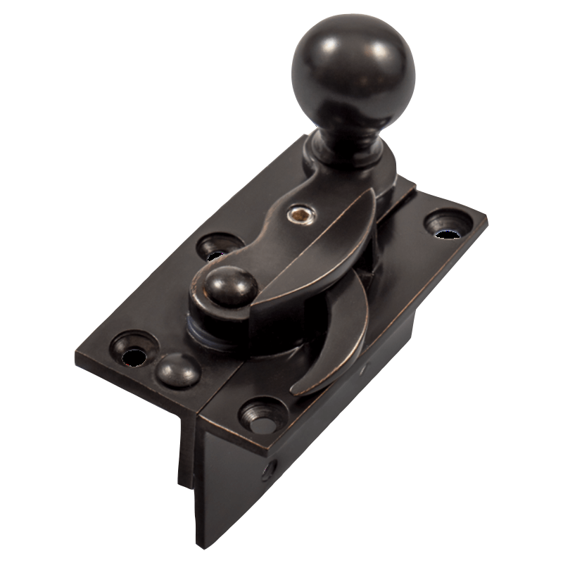 Oil Rubbed Bronze Locking Security Hook Sash Fastener