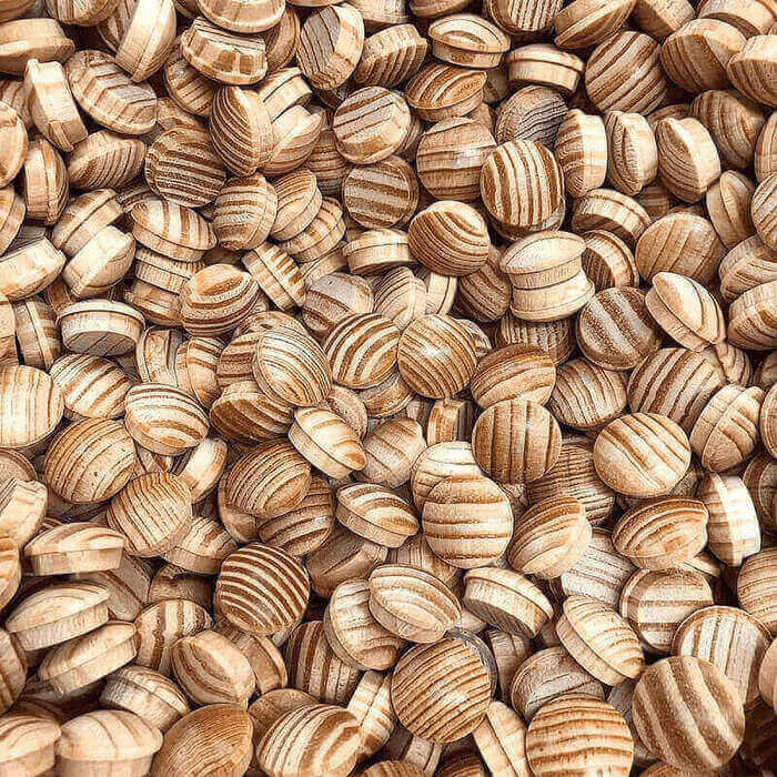 Pine Wood Mushroom Head Plug