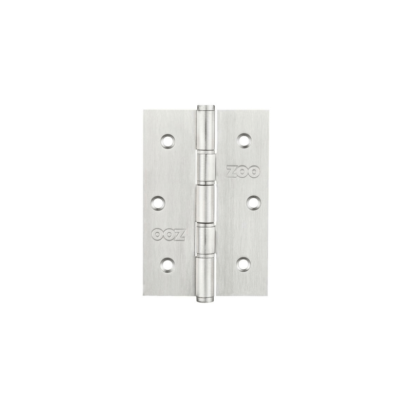 76x52x1.5mm Grade 201 Satin Stainless Steel (SSS) Washered Butt Hinges