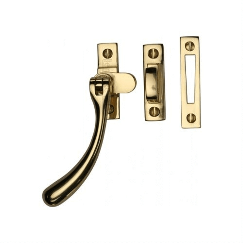 Polished Brass Bulb End Casement Fastener