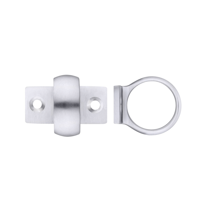 Satin Chrome Sash Ring