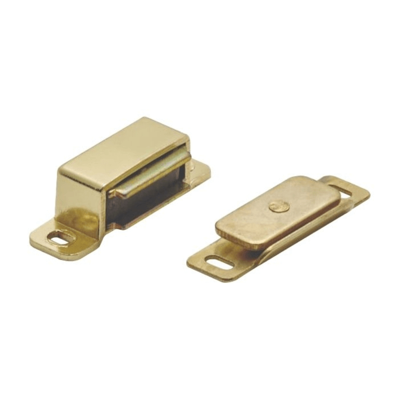 Electroplated Brass Magnetic Catch 6kg Pull