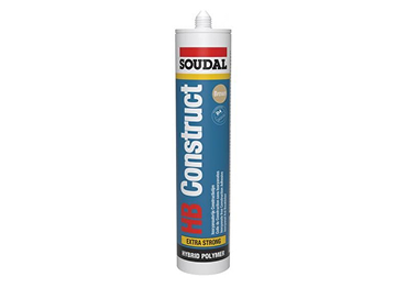 Soudal HB Construct Extra Strong Hybrid Polymer Wood Adhesive 290ml Cartridge